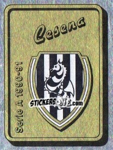 Sticker Scudetto - Calciatori 1990-1991 n. 77 - Panini