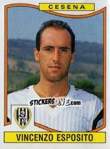 Figurina Vincenzo Esposito - Calciatori 1990-1991 - Panini