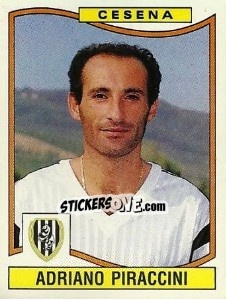 Sticker Adriano Piraccini - Calciatori 1990-1991 n. 86 - Panini
