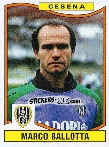 Sticker Marco Ballotta - Calciatori 1990-1991 n. 91 - Panini