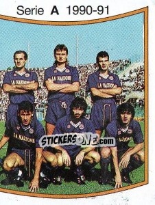 Figurina Squadra - Calciatori 1990-1991 - Panini