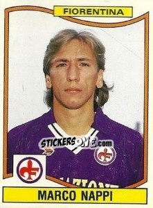 Cromo Marco Nappi - Calciatori 1990-1991 - Panini