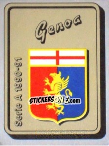 Sticker Scudetto - Calciatori 1990-1991 n. 115 - Panini