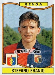 Sticker Stefano Eranio - Calciatori 1990-1991 - Panini