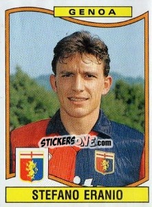 Sticker Stefano Eranio - Calciatori 1990-1991 n. 121 - Panini