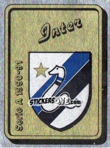 Sticker Scudetto - Calciatori 1990-1991 - Panini