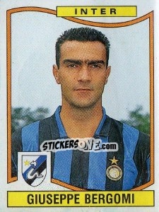 Sticker Giuseppe Bergomi - Calciatori 1990-1991 n. 138 - Panini