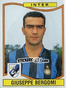 Sticker Giuseppe Bergomi - Calciatori 1990-1991 - Panini