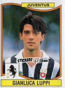 Sticker Gianluca Luppi - Calciatori 1990-1991 - Panini