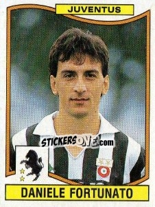 Figurina Daniele Fortunato - Calciatori 1990-1991 - Panini