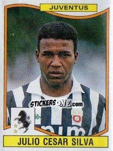 Sticker Julio Cesar Silva - Calciatori 1990-1991 n. 160 - Panini