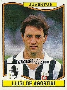 Cromo Luigi De Agostini - Calciatori 1990-1991 - Panini