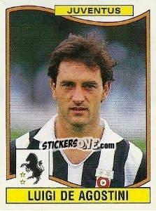 Sticker Luigi De Agostini - Calciatori 1990-1991 n. 161 - Panini