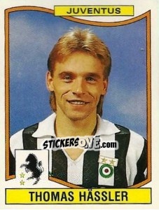 Sticker Thomas Hässler - Calciatori 1990-1991 n. 162 - Panini