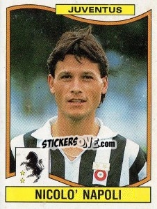 Cromo Nicolo' Napoli - Calciatori 1990-1991 - Panini