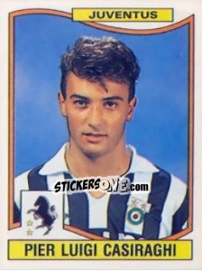 Sticker Pier Luigi Casiraghi - Calciatori 1990-1991 n. 171 - Panini