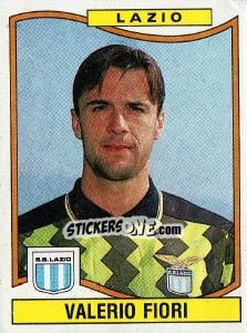 Sticker Valerio Fiori - Calciatori 1990-1991 n. 173 - Panini