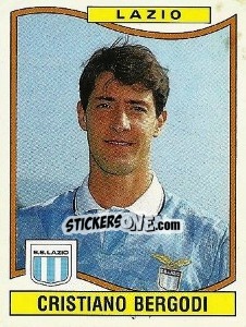 Sticker Cristiano Bergodi - Calciatori 1990-1991 n. 176 - Panini