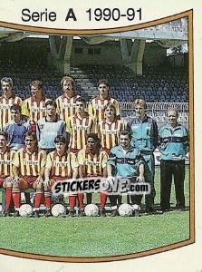 Sticker Squadra - Calciatori 1990-1991 - Panini