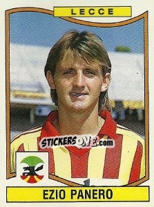 Sticker Ezio Panero - Calciatori 1990-1991 n. 208 - Panini