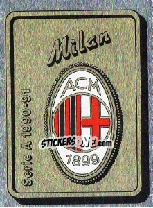 Sticker Scudetto - Calciatori 1990-1991 n. 210 - Panini