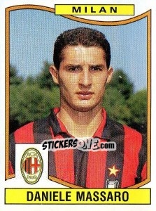 Figurina Daniele Massaro - Calciatori 1990-1991 - Panini