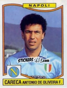 Sticker Careca Antonio De Oliveira F. - Calciatori 1990-1991 n. 240 - Panini