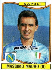 Sticker Massimo Mauro - Calciatori 1990-1991 - Panini