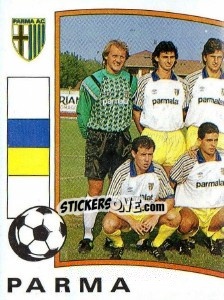 Figurina Squadra - Calciatori 1990-1991 - Panini