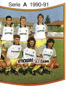 Figurina Squadra - Calciatori 1990-1991 - Panini