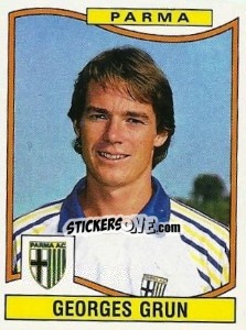 Cromo Georges Grun - Calciatori 1990-1991 - Panini