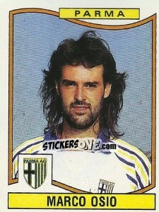 Sticker Marco Osio - Calciatori 1990-1991 - Panini