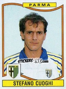 Cromo Stefano Cuoghi - Calciatori 1990-1991 - Panini