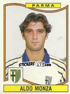 Sticker Aldo Monza - Calciatori 1990-1991 n. 264 - Panini
