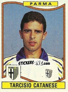 Sticker Tarcisio Catanese - Calciatori 1990-1991 n. 265 - Panini