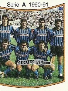 Sticker Squadra - Calciatori 1990-1991 - Panini