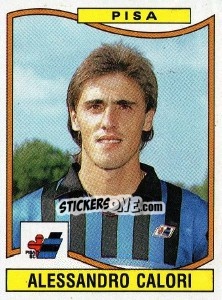 Figurina Alessandro Calori - Calciatori 1990-1991 - Panini