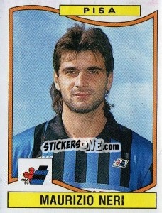 Cromo Maurizio Neri - Calciatori 1990-1991 - Panini