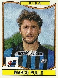 Sticker Marco Pullo - Calciatori 1990-1991 n. 282 - Panini