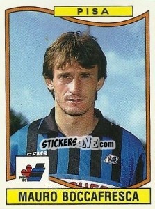 Cromo Mauro Boccafresca - Calciatori 1990-1991 - Panini