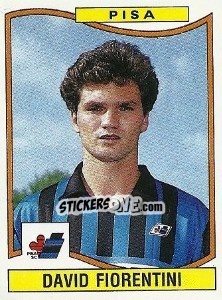 Figurina David Fiorentini - Calciatori 1990-1991 - Panini