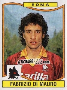 Cromo Fabrizio Di Mauro - Calciatori 1990-1991 - Panini