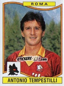 Sticker Antonio Tempestilli - Calciatori 1990-1991 n. 301 - Panini