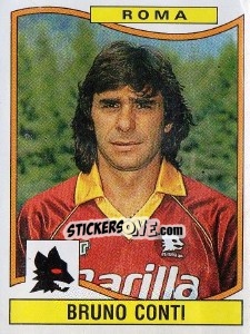 Sticker Bruno Conti - Calciatori 1990-1991 n. 304 - Panini