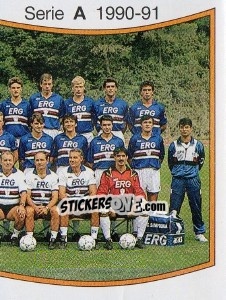 Sticker Squadra - Calciatori 1990-1991 n. 308 - Panini