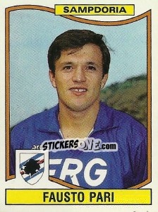 Cromo Fausto Pari - Calciatori 1990-1991 - Panini