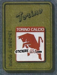 Sticker Scudetto - Calciatori 1990-1991 n. 324 - Panini
