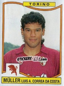 Cromo Müller Luis A. Correa Da Costa - Calciatori 1990-1991 - Panini