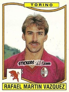 Cromo Rafael Martin Vazquez - Calciatori 1990-1991 - Panini