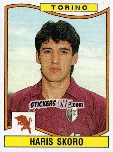 Sticker Haris Skoro - Calciatori 1990-1991 - Panini